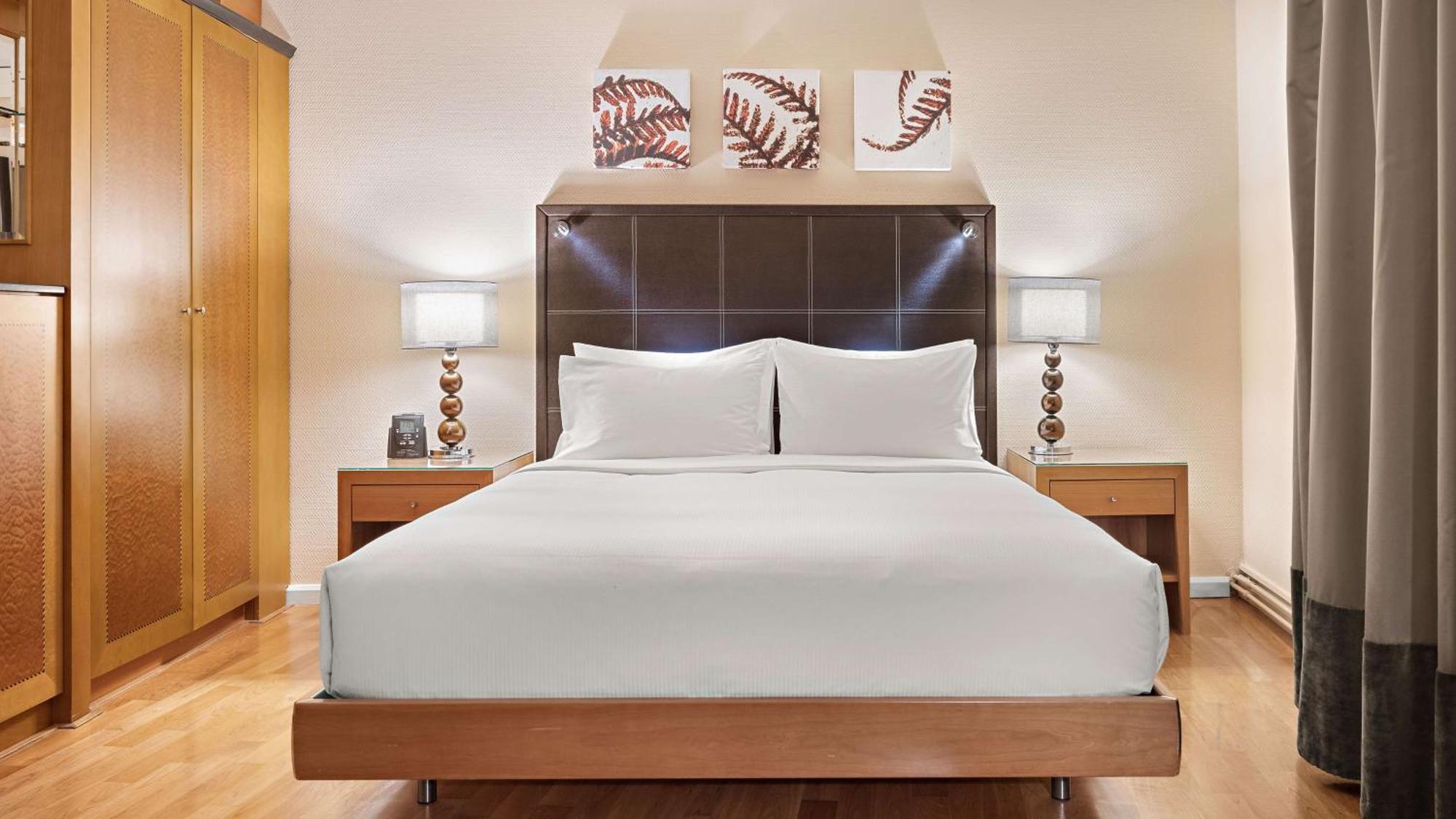 Zimmer mit Queensize-Bett